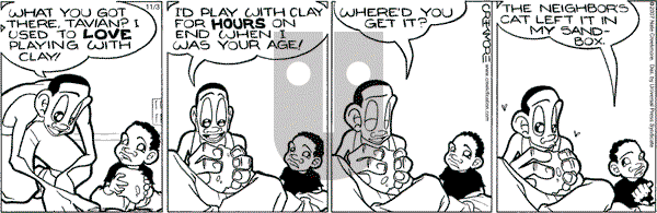 Maintaining on Saturday November 3, 2007 Comic Strip