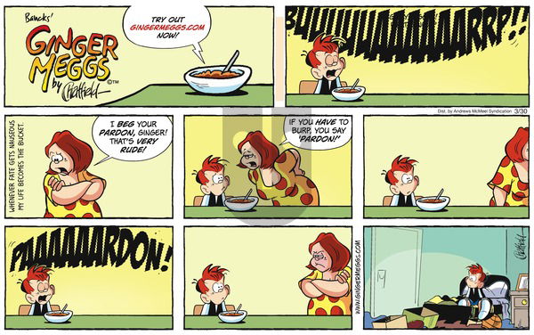 Ginger Meggs on Sunday March 30, 2025 Comic Strip