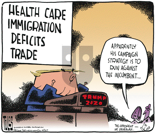Tom Toles on Tuesday May 28, 2019 Comic Strip