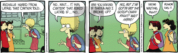 The Buckets on Tuesday September 25, 2018 Comic Strip