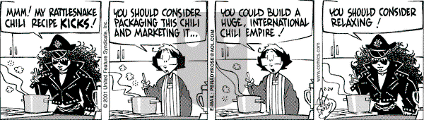 Rose is Rose on Saturday February 24, 2001 Comic Strip