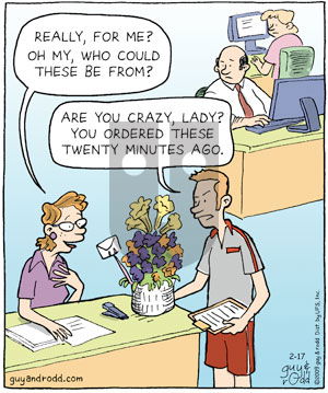 Brevity on Tuesday February 17, 2009 Comic Strip