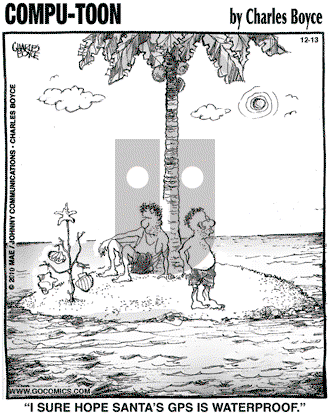 Compu-toon on Monday December 13, 2010 Comic Strip