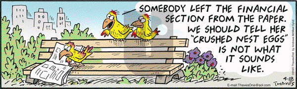 Frank and Ernest on Saturday April 18, 2020 Comic Strip