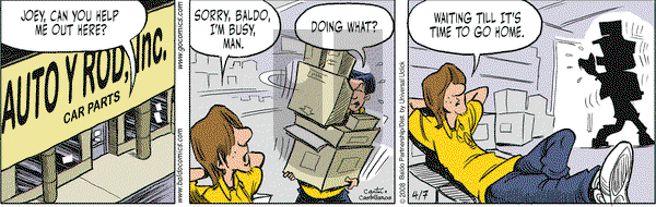 Baldo on Saturday April 7, 2012 Comic Strip