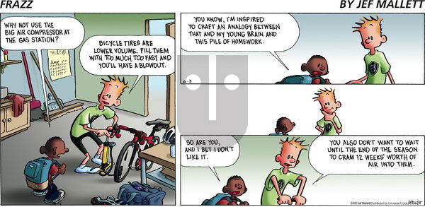 Frazz - Sunday June 3, 2012 Comic Strip