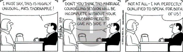 The Born Loser on Wednesday May 19, 2004 Comic Strip