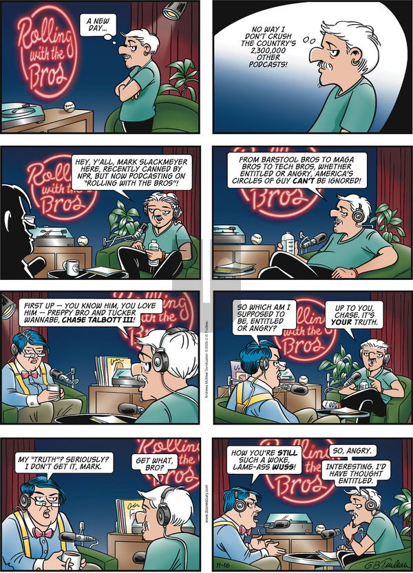 Doonesbury on Sunday November 16, 2025 Comic Strip