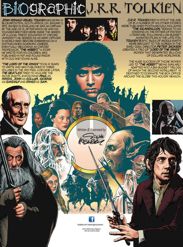 Biographic on Sunday December 15, 2013 Comic Strip