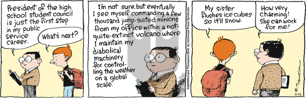 Cul de Sac on Friday September 18, 2009 Comic Strip