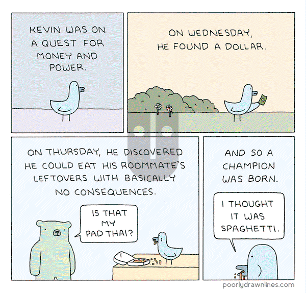 Poorly Drawn Lines - Monday July 24, 2017 Comic Strip