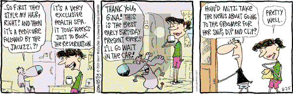 The Duplex on Thursday February 21, 2002 Comic Strip