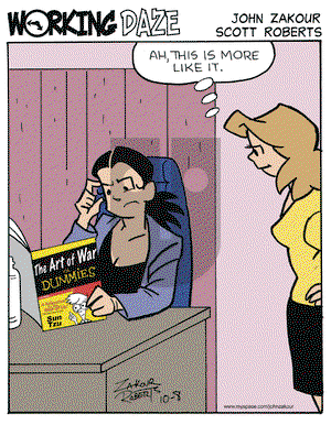 Working Daze on Wednesday October 8, 2008 Comic Strip