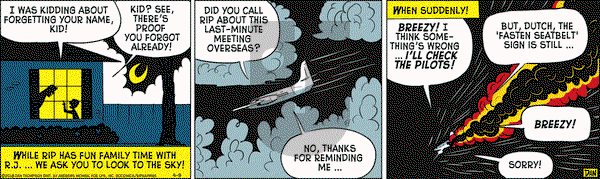 Rip Haywire on Monday April 9, 2018 Comic Strip