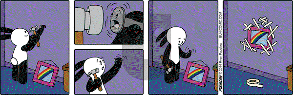 Buni on Wednesday August 13, 2014 Comic Strip