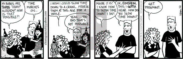 Clear Blue Water on Wednesday January 2, 2008 Comic Strip