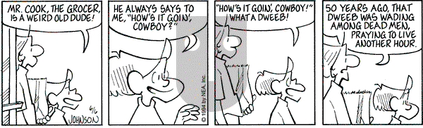 Arlo and Janis on Monday June 6, 1994 Comic Strip