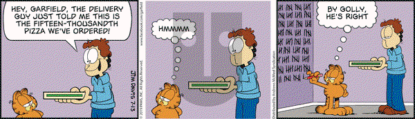Garfield - Saturday July 13, 2019 Comic Strip