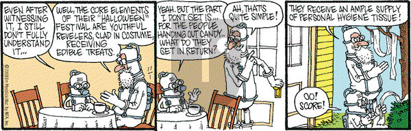 Monty on Saturday November 1, 2008 Comic Strip