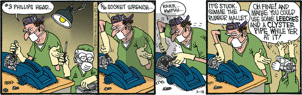 Monty on Thursday March 18, 2010 Comic Strip