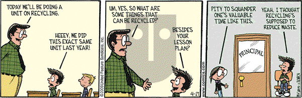 Grand Avenue on Tuesday April 21, 2009 Comic Strip