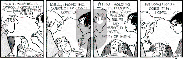 For Better or For Worse on Wednesday October 8, 1980 Comic Strip