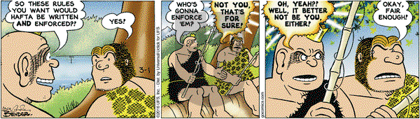 Alley Oop on Tuesday March 1, 2016 Comic Strip