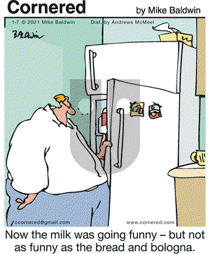 Cornered on Thursday January 7, 2021 Comic Strip