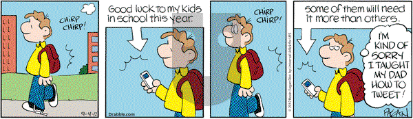 Drabble on Tuesday September 4, 2012 Comic Strip