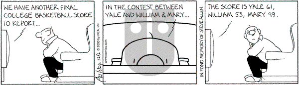 The Born Loser on Saturday December 2, 2000 Comic Strip