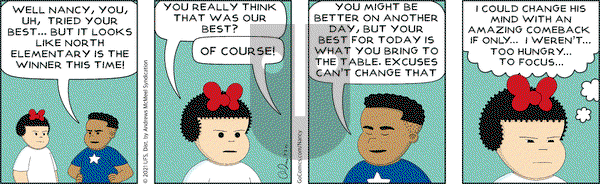 Nancy on Saturday July 3, 2021 Comic Strip