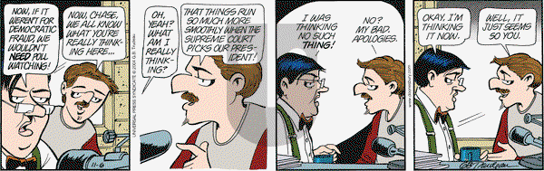 Doonesbury on Saturday November 6, 2004 Comic Strip
