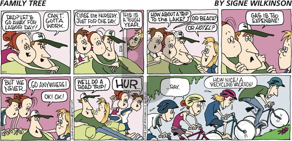 Family Tree - Sunday August 31, 2008 Comic Strip