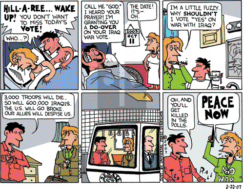 Ted Rall on Thursday February 22, 2007 Comic Strip