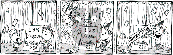 Lio on Friday February 5, 2016 Comic Strip