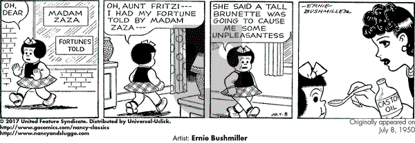 Nancy Classics on Saturday July 8, 2017 Comic Strip