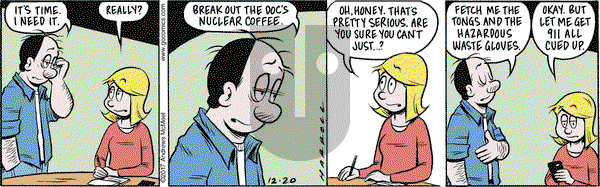 Adam@Home on Wednesday December 20, 2017 Comic Strip