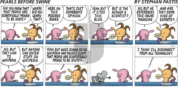 Pearls Before Swine on Sunday June 25, 2017 Comic Strip