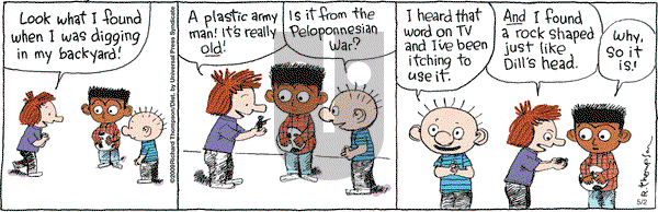 Cul de Sac on Saturday May 2, 2009 Comic Strip