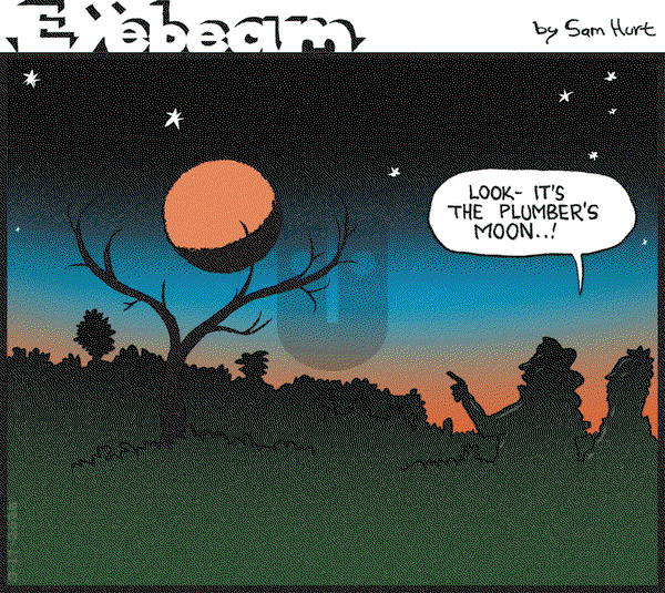 Eyebeam on Monday March 17, 2025 Comic Strip
