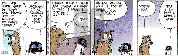 Get Fuzzy on Monday May 10, 2010 Comic Strip