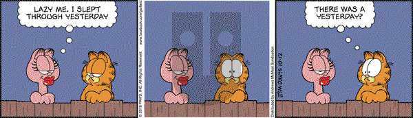 Garfield on Friday October 12, 2018 Comic Strip