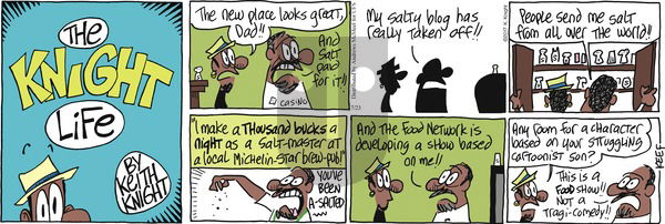 The Knight Life on Sunday July 23, 2017 Comic Strip