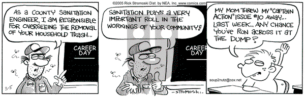 Soup to Nutz - Old on Saturday March 5, 2005 Comic Strip