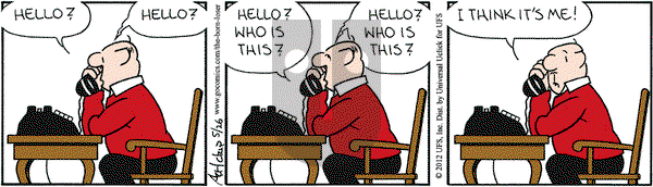 The Born Loser on Saturday May 26, 2012 Comic Strip