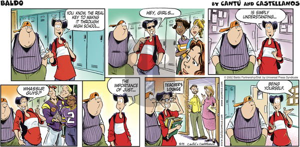 Baldo on Sunday October 13, 2002 Comic Strip