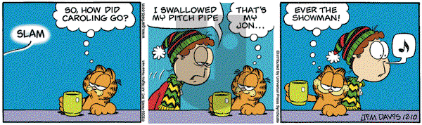 Garfield on Saturday December 10, 2005 Comic Strip