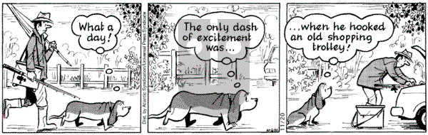 Fred Basset on Saturday November 20, 2004 Comic Strip