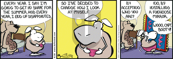 DeFlocked on Friday April 28, 2017 Comic Strip