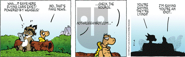Over the Hedge on Monday April 2, 2018 Comic Strip
